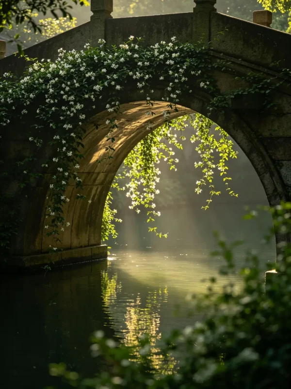 半扇光影半扇风，此心安处是江南-沐光橙香