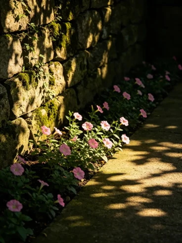 风从旷野来，花在石缝开-沐光橙香