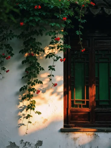 老宅的时光，静谧与美好-沐光橙香