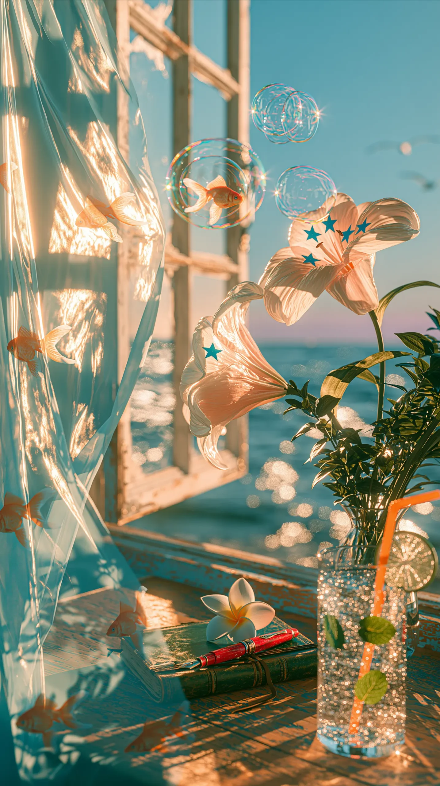 𝓵𝓲𝓵𝔂丨愿世纪之夏的海风，轻吻百合