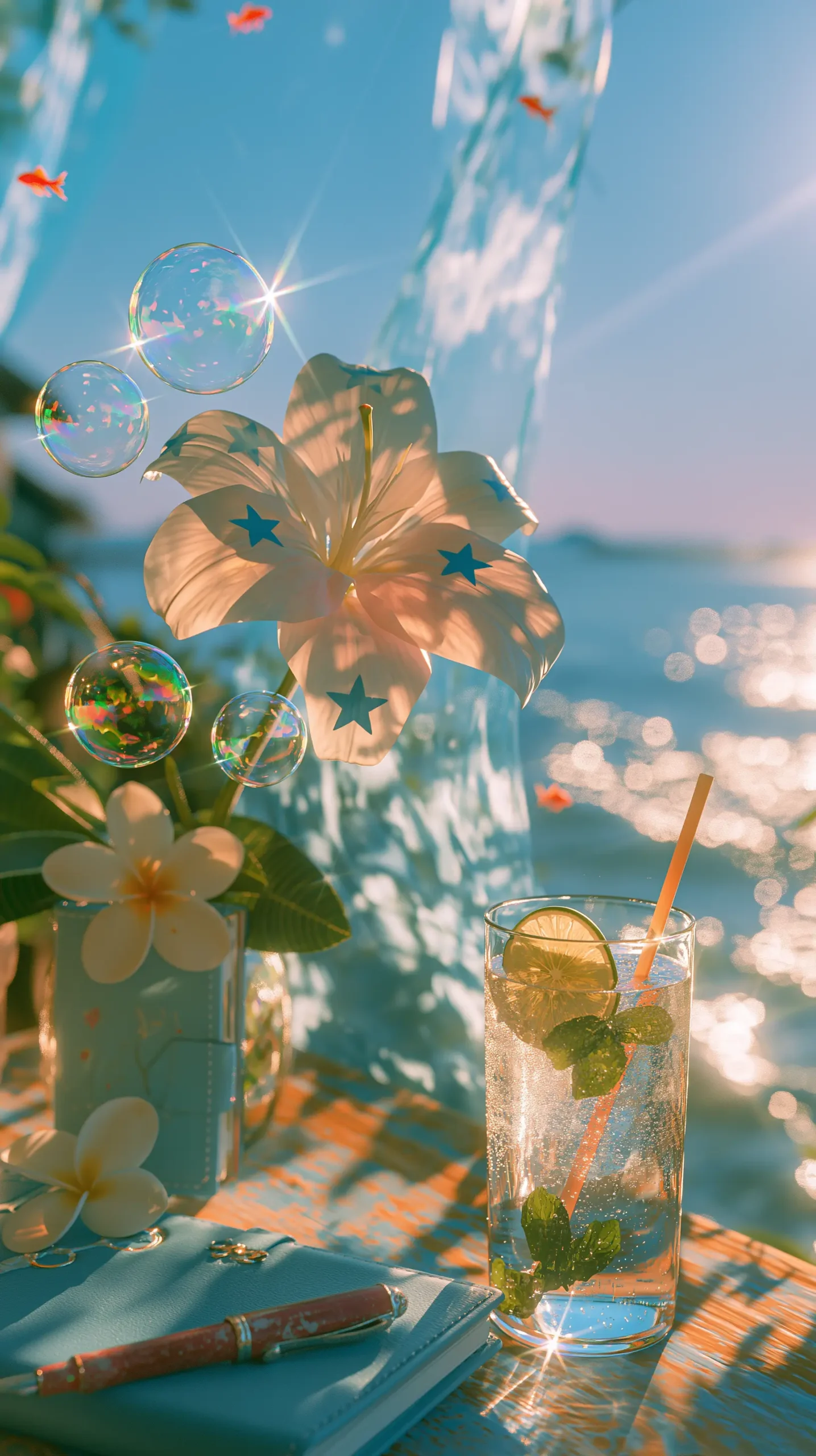 𝓵𝓲𝓵𝔂丨愿世纪之夏的海风，轻吻百合