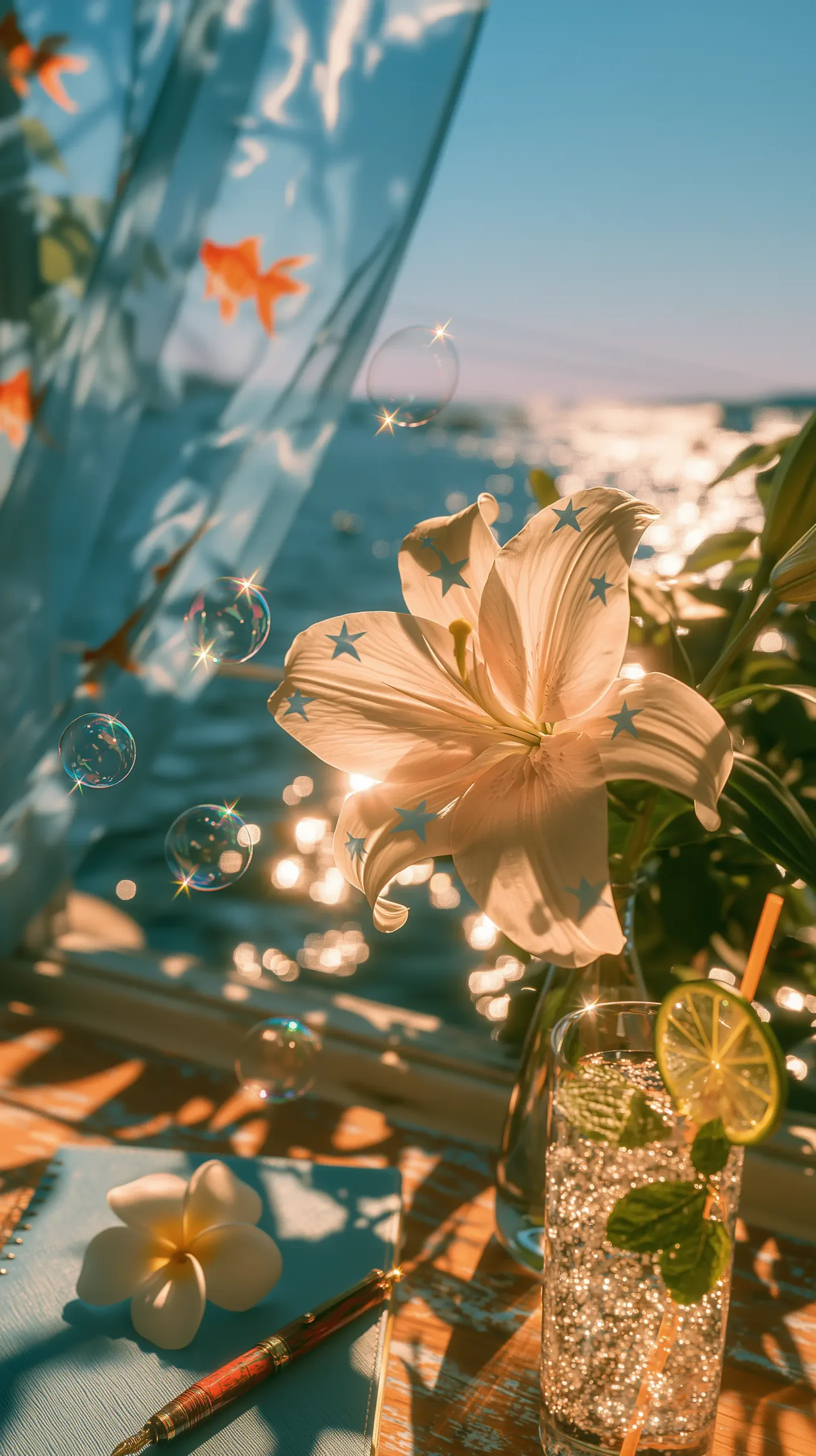 𝓵𝓲𝓵𝔂丨愿世纪之夏的海风，轻吻百合