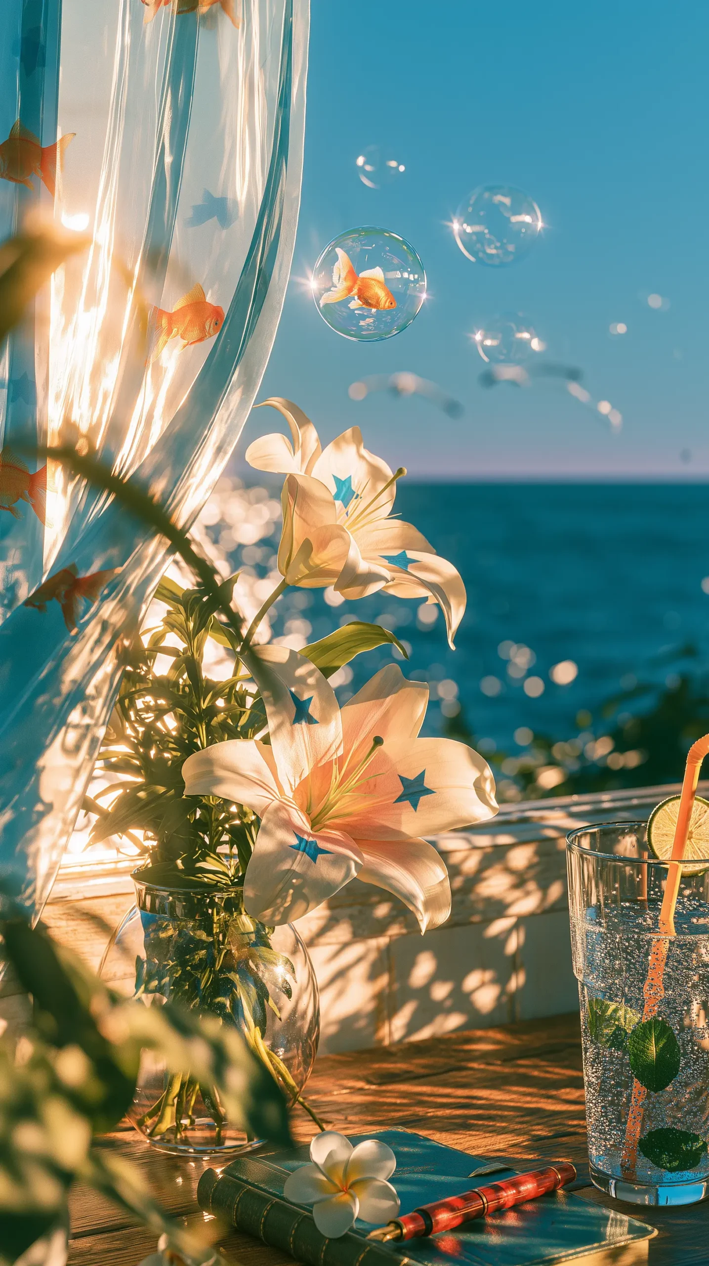 𝓵𝓲𝓵𝔂丨愿世纪之夏的海风，轻吻百合