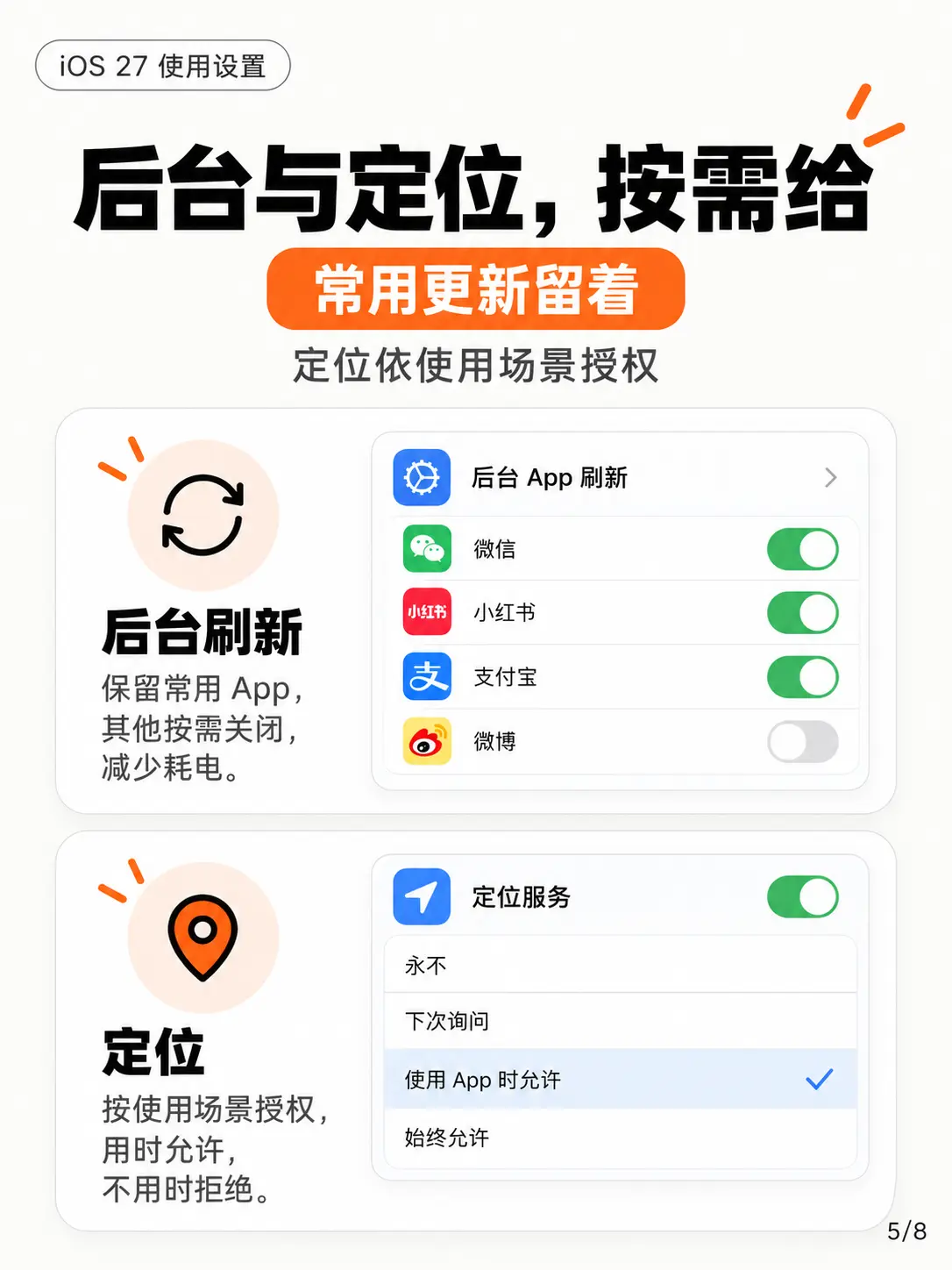 iOS27 升级后这样设置