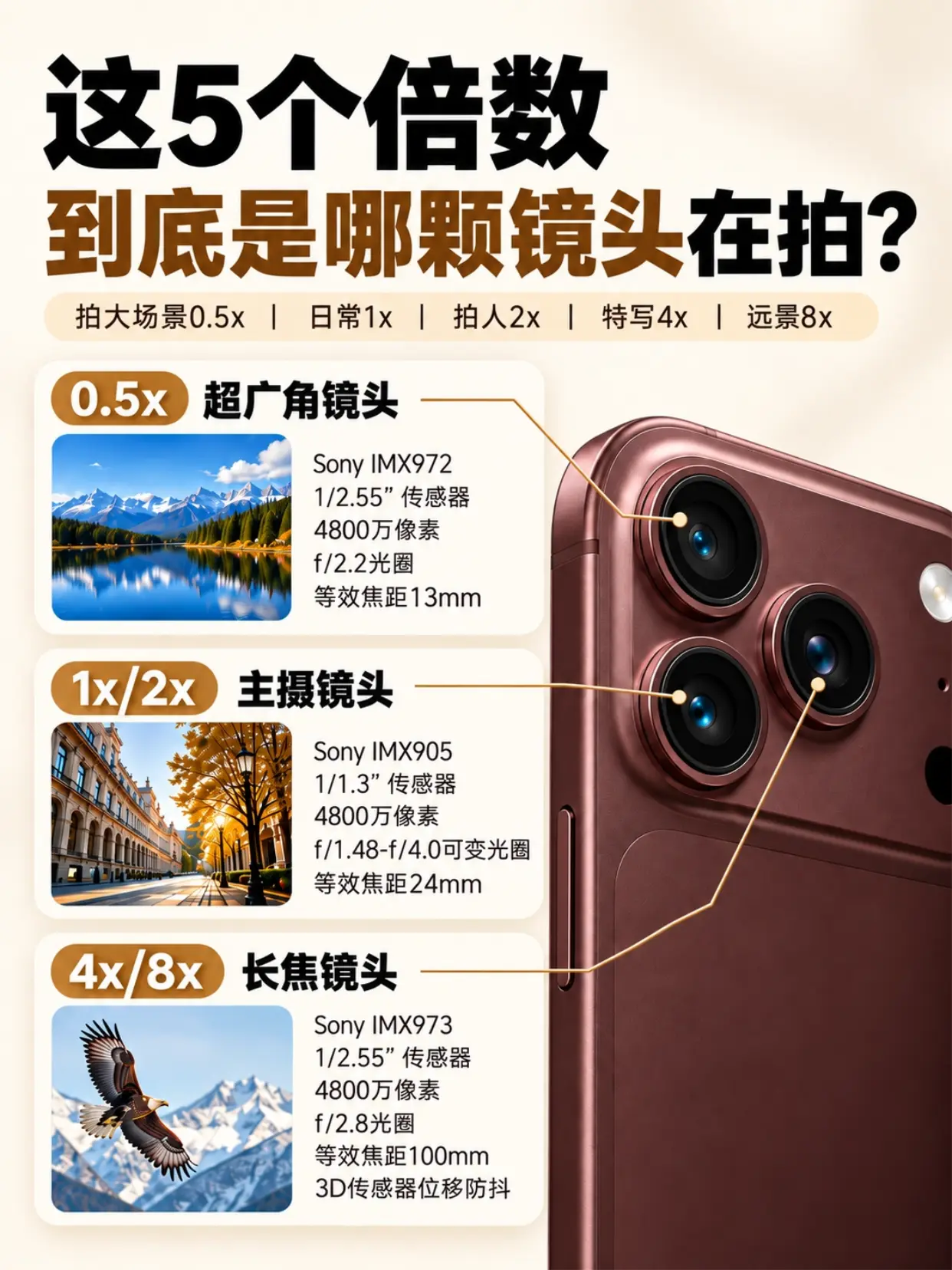 解锁iPhone18ProMax相机说明书，不会=白买