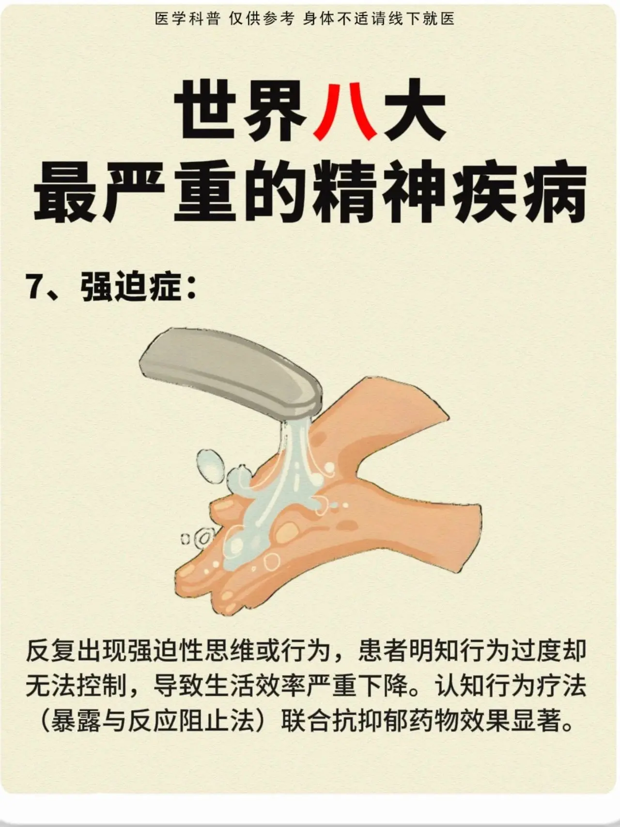 世界八大最严重的精神疾病