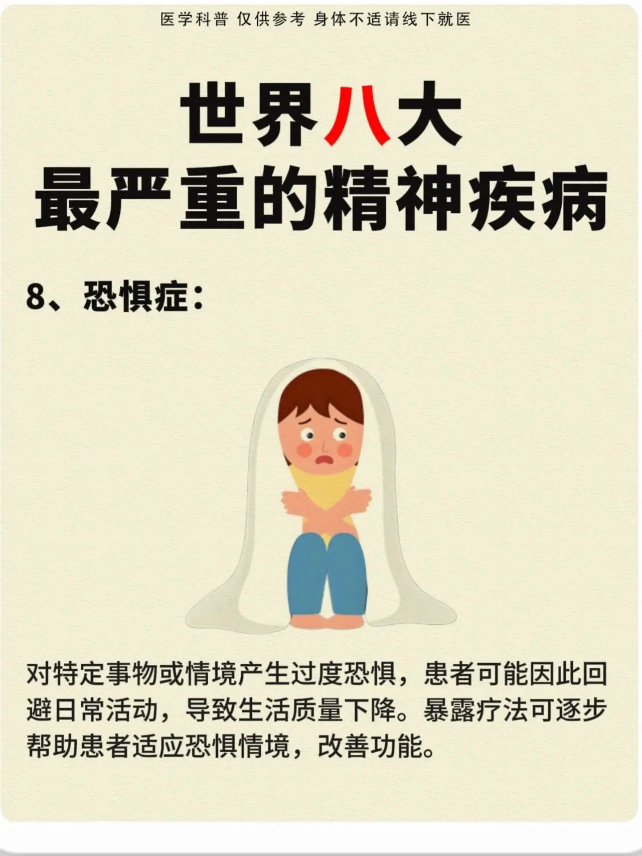 世界八大最严重的精神疾病