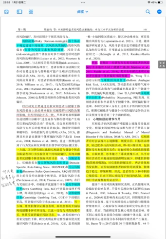 双相障碍患者与风险决策偏好的关系:来自三水平元分析的证据-沐光橙香