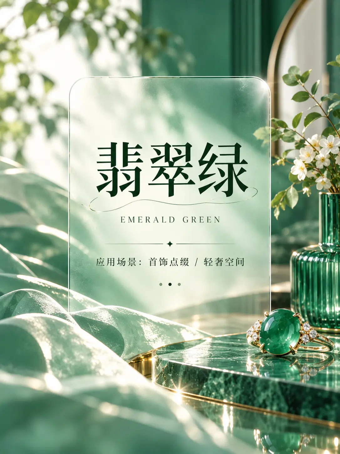 绿色好不好看,得看它住哪