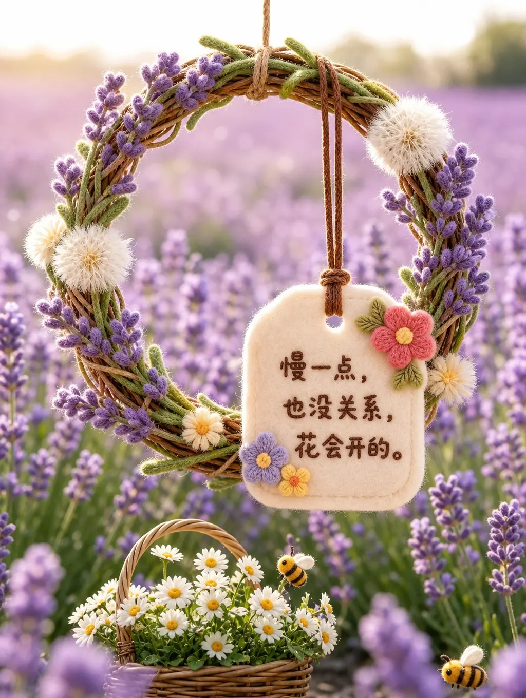 卸下紧绷，不必事事追赶🌷