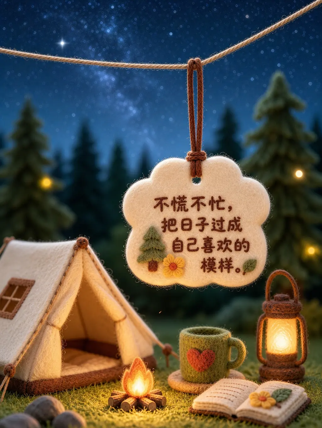 卸下紧绷，不必事事追赶🌷