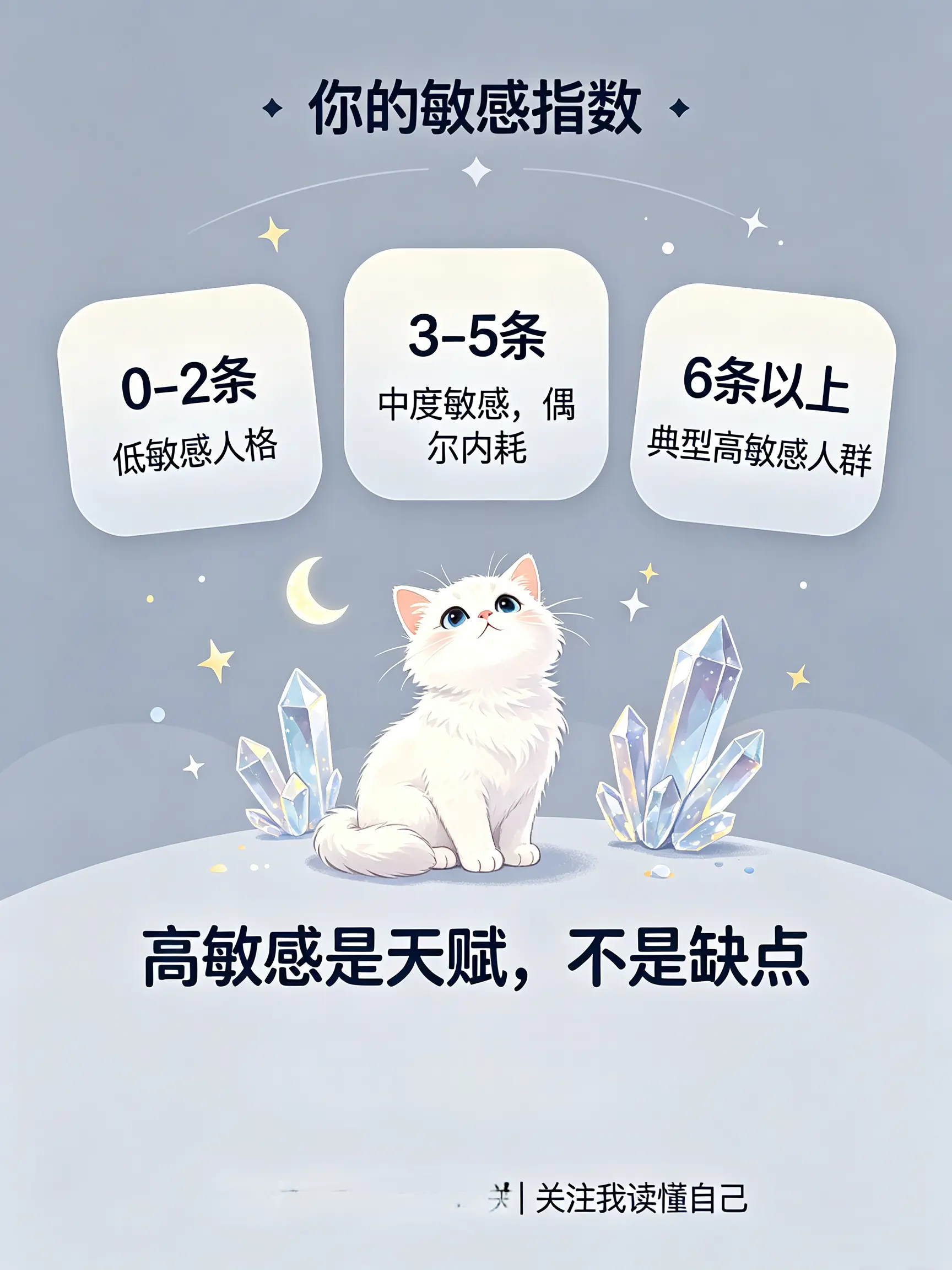 中3条以上,说明你天生共情力很强