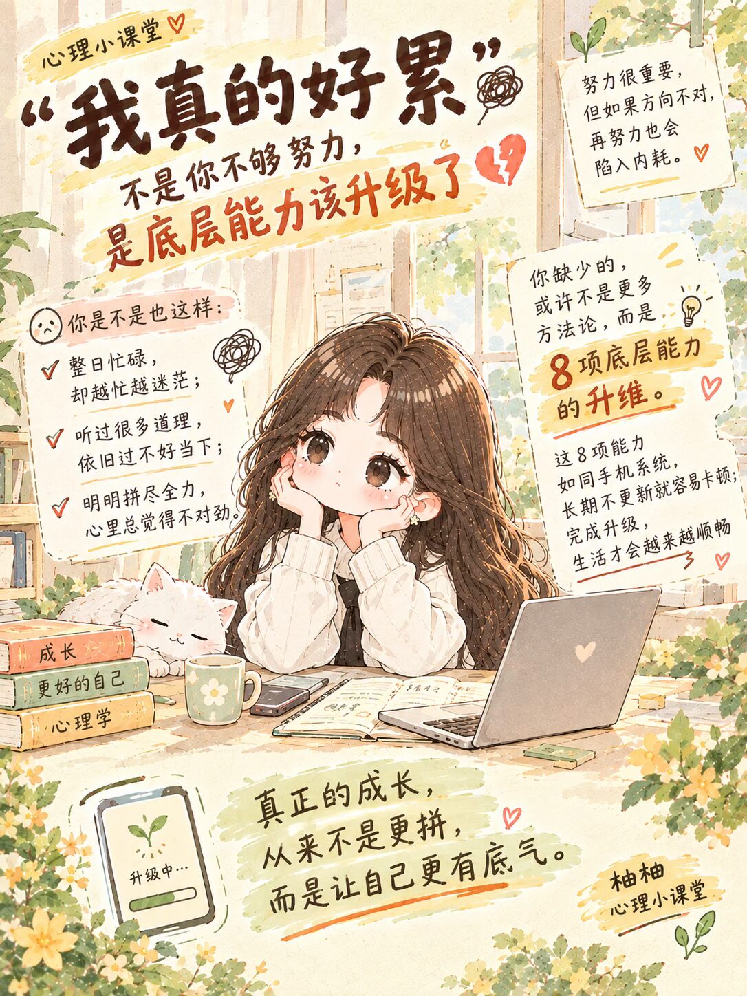 很累没结果？升级这 8 个底层能力