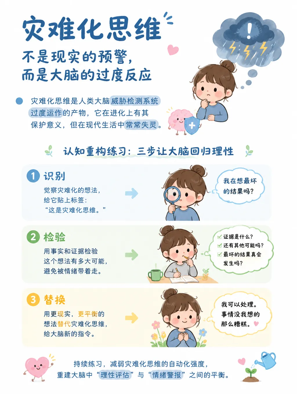 心理学黑话：灾难化思维自救指南