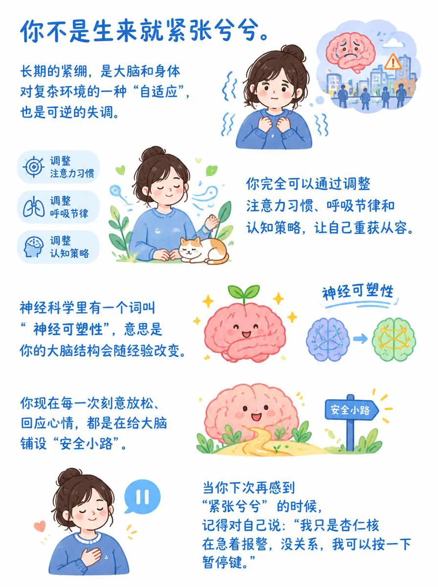 告别紧绷感：六个能落地的心理小技巧