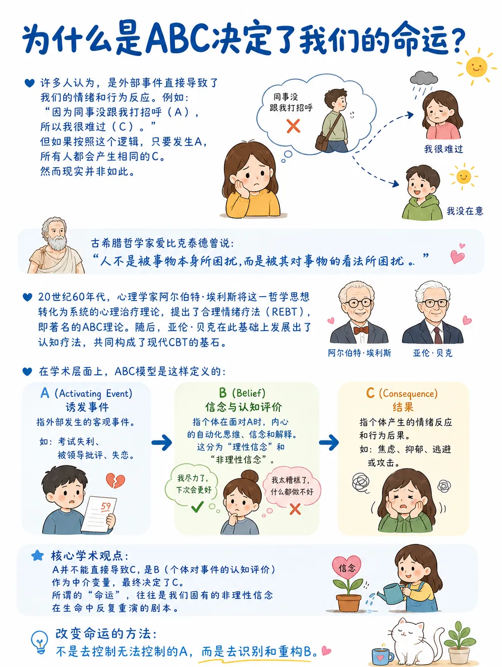 容易焦虑必看：用ABC模型重塑认知