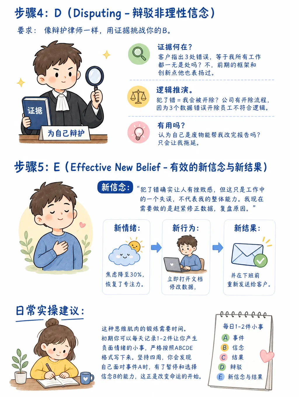 容易焦虑必看：用ABC模型重塑认知