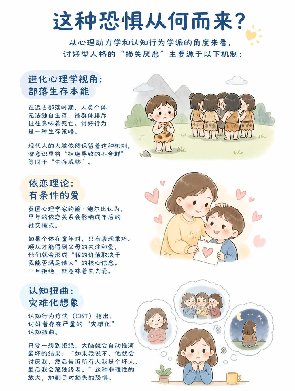 讨好型人格:不敢拒绝的“损失厌恶”