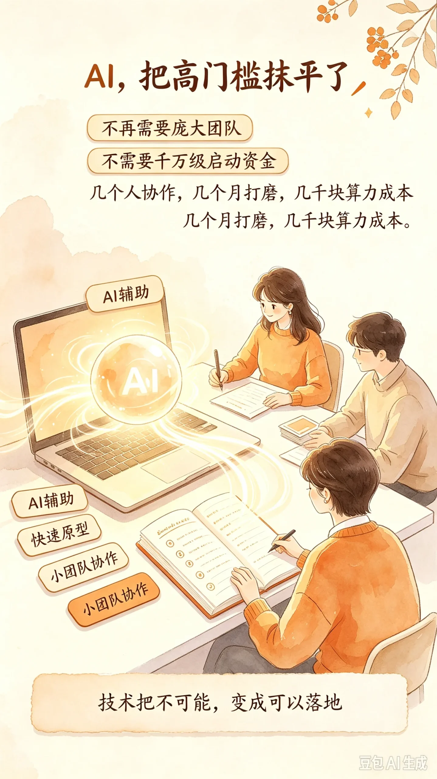 ai助力产品落地-沐光橙香