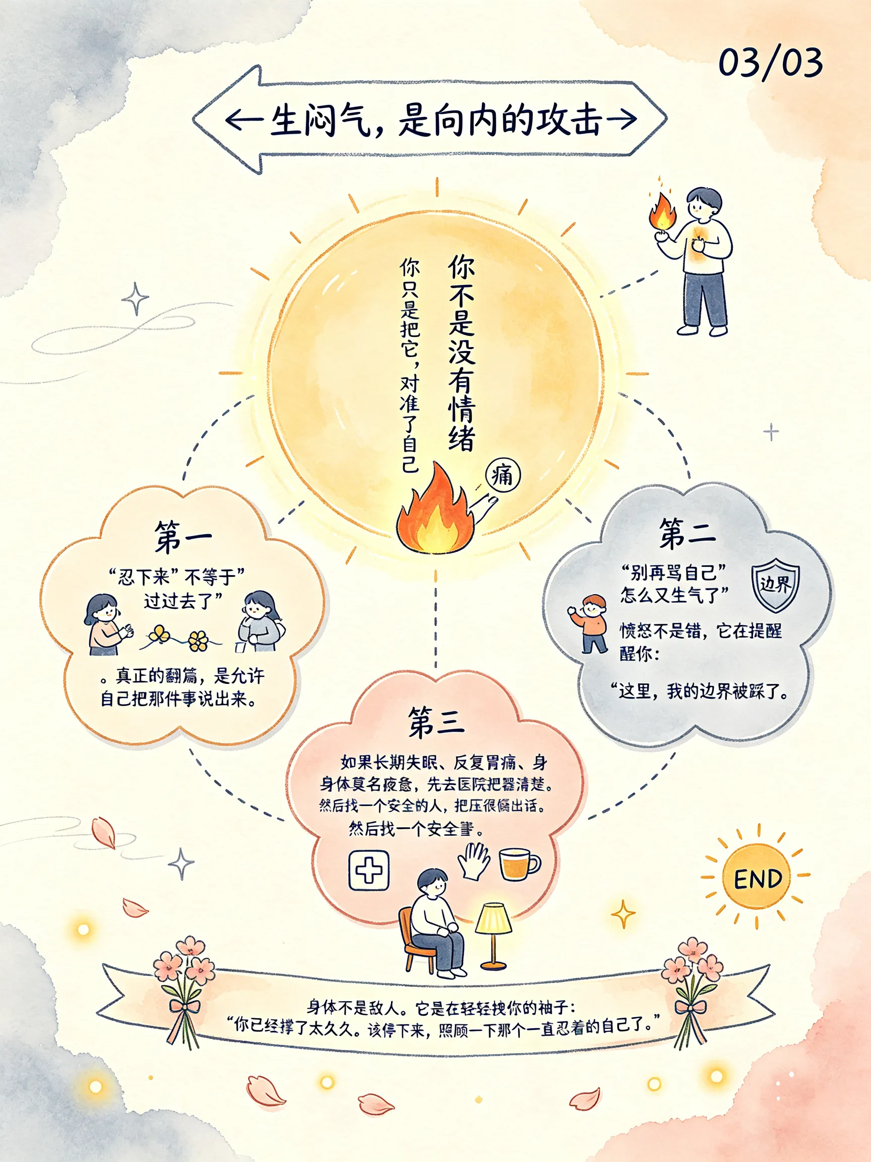 你的病，是情绪憋的