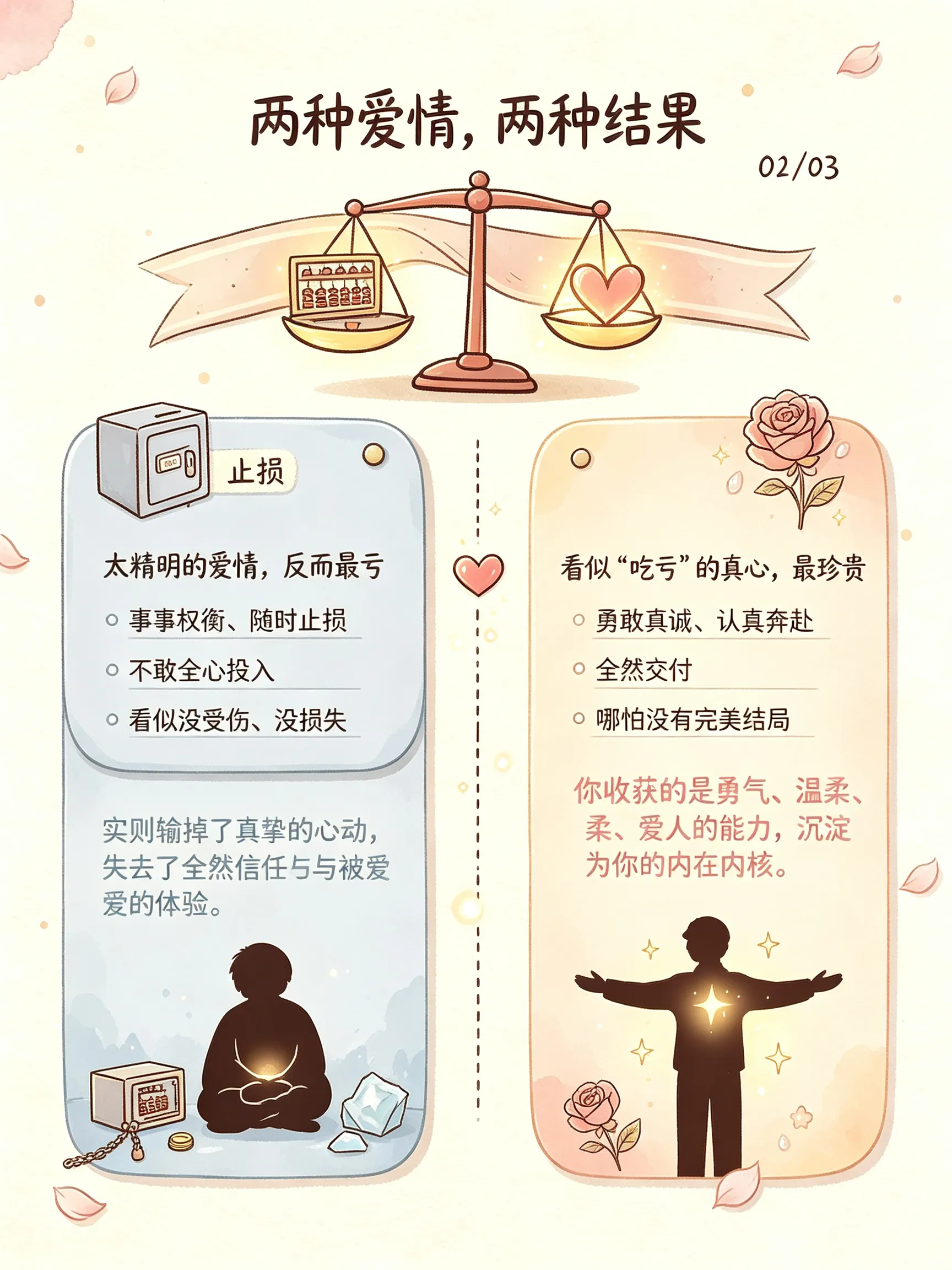 吃亏的恋爱，其实最不亏