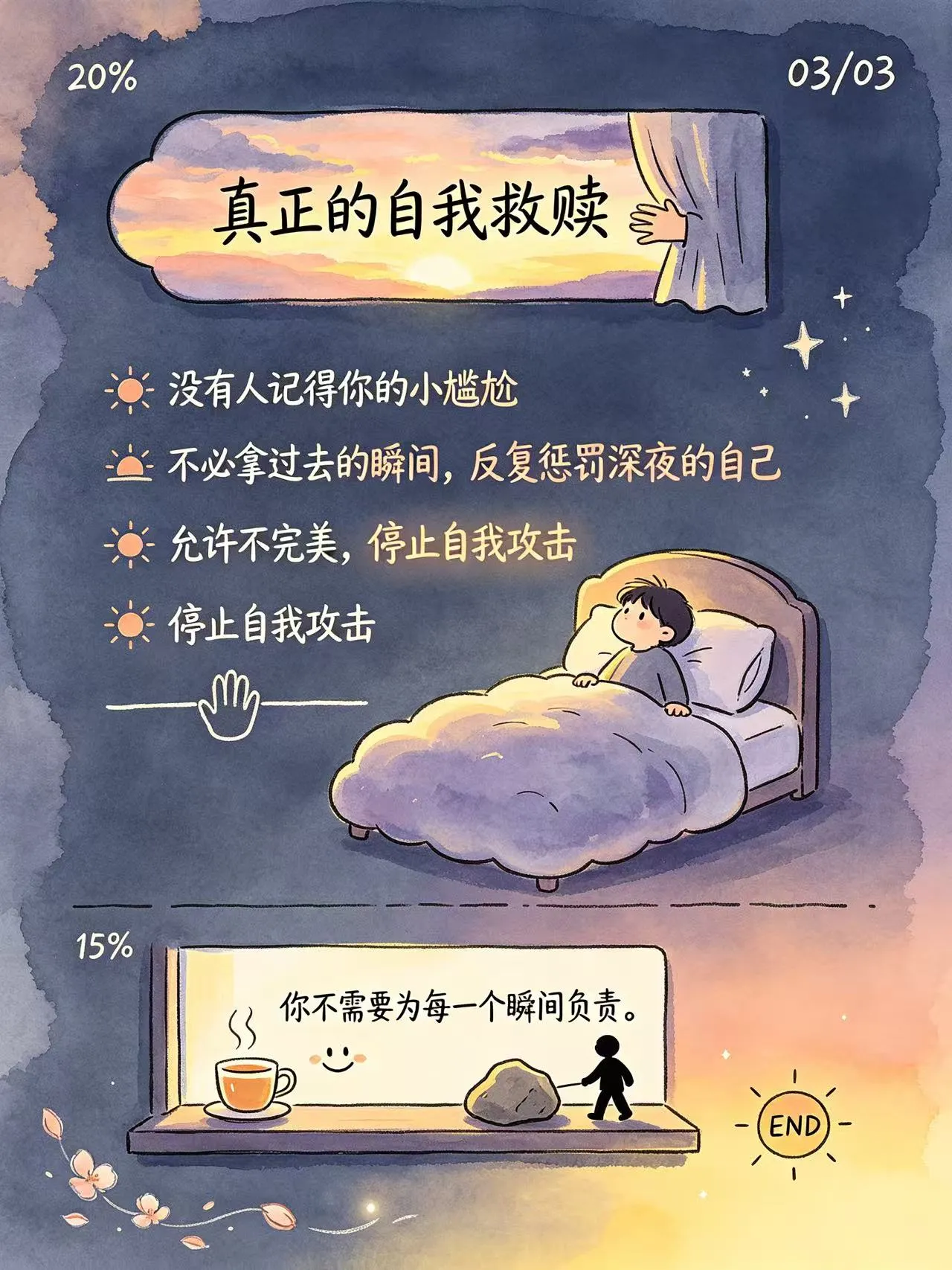 为什么总在深夜，反复复盘白天的尴尬😮‍
