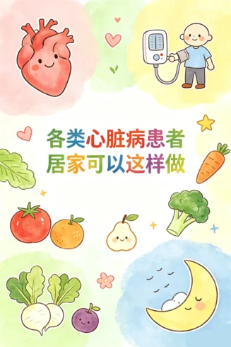 [科普]各类心脏病患者居家可以这样做-沐光橙香