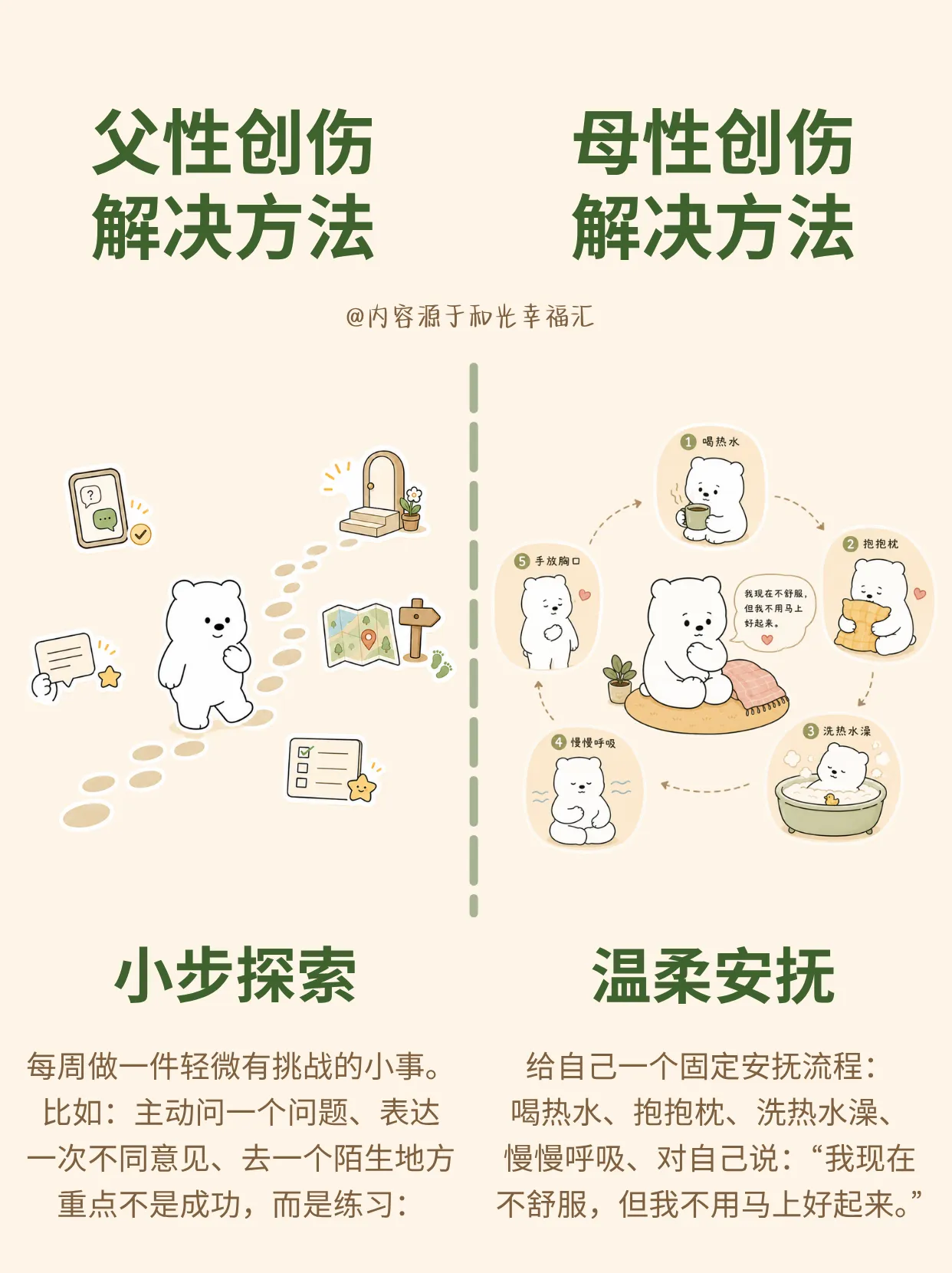 写给既缺父爱又缺母爱的人:两条路一起走