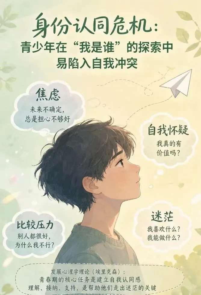 青春期孩子沉默发呆，不是叛逆，是在跟自己
