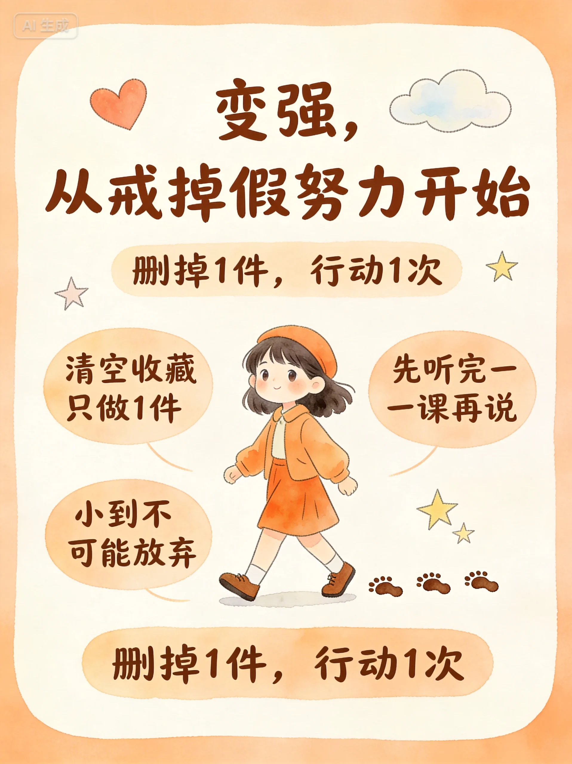 普通女生想变强，先从戒掉这3个”假努力”开始