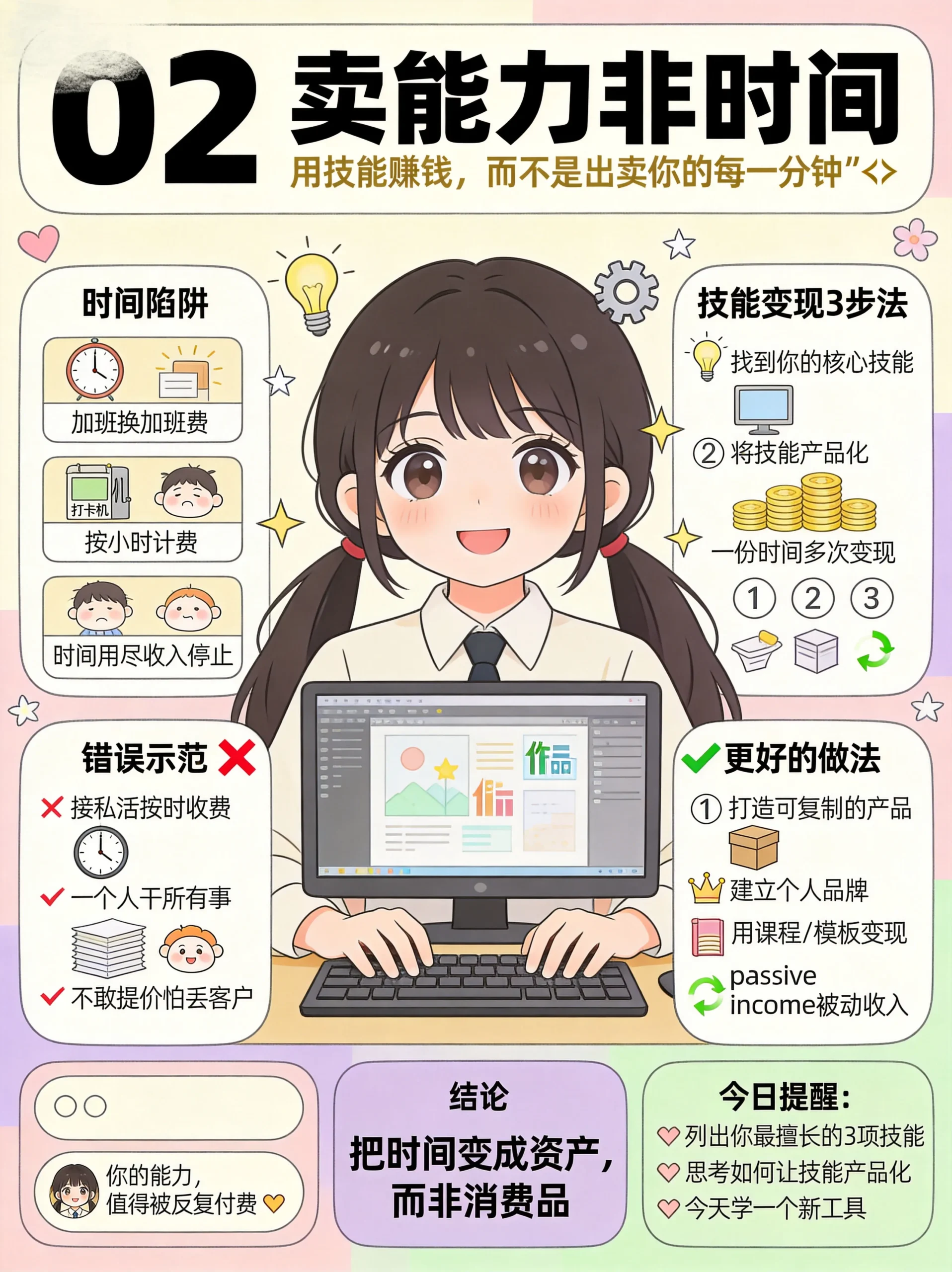 搞钱坚持做的8件小事💰第4件后悔没早知道-沐光橙香
