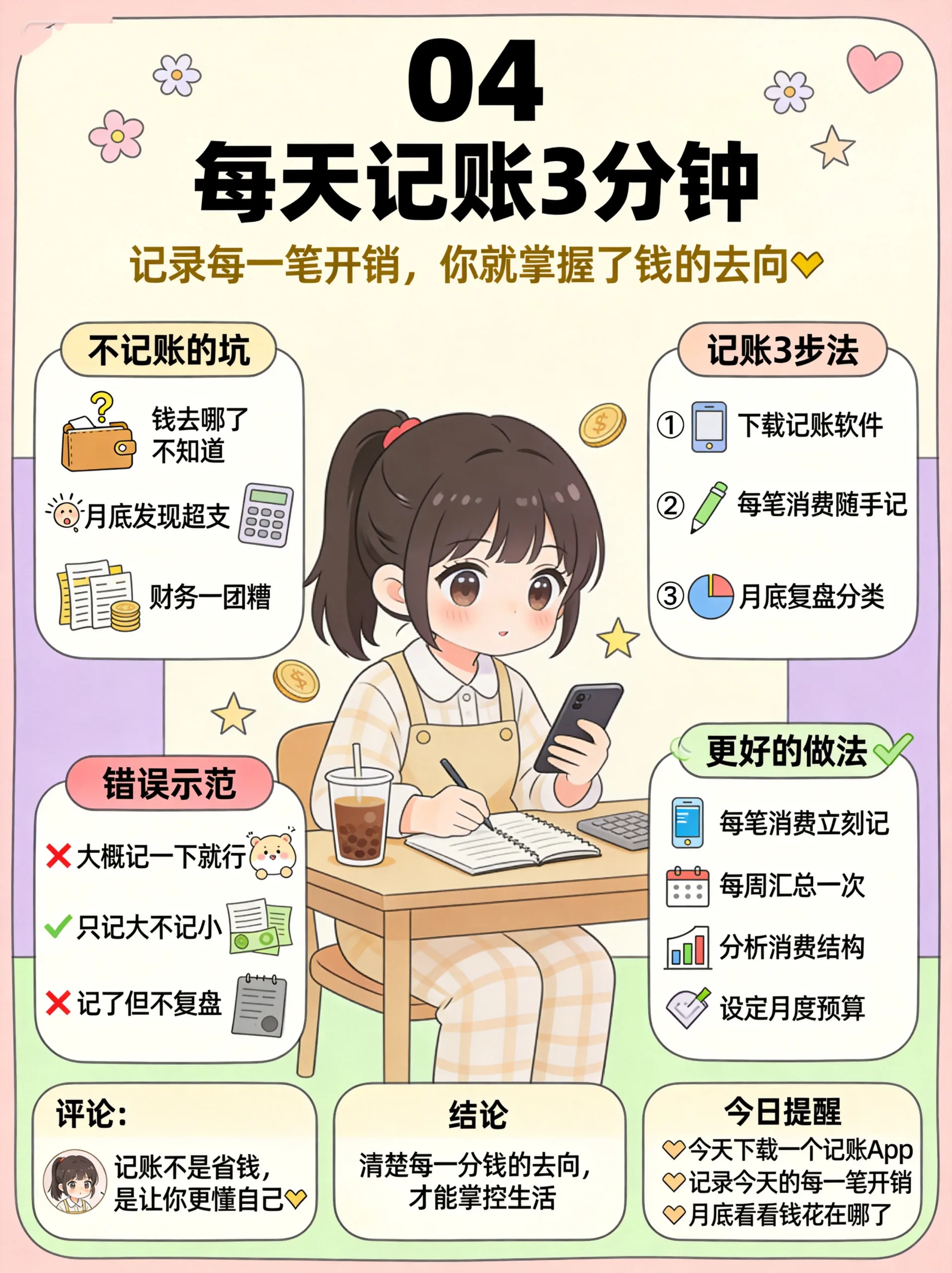 搞钱坚持做的8件小事💰第4件后悔没早知道