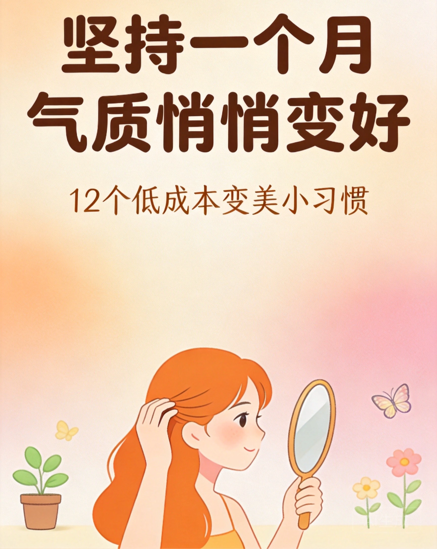 坚持一个月 气质悄悄变好的12个小习惯