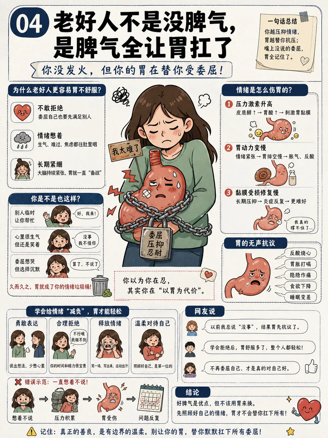 脾气越好的人,胃为什么越容易不舒服?🥺