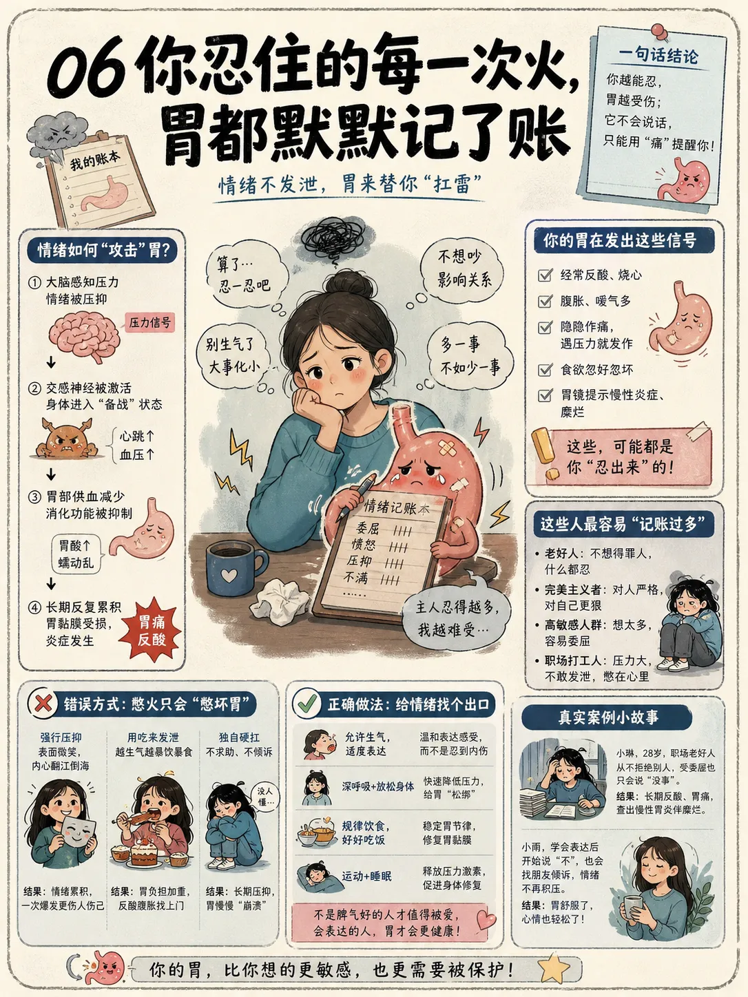 脾气越好的人,胃为什么越容易不舒服?🥺