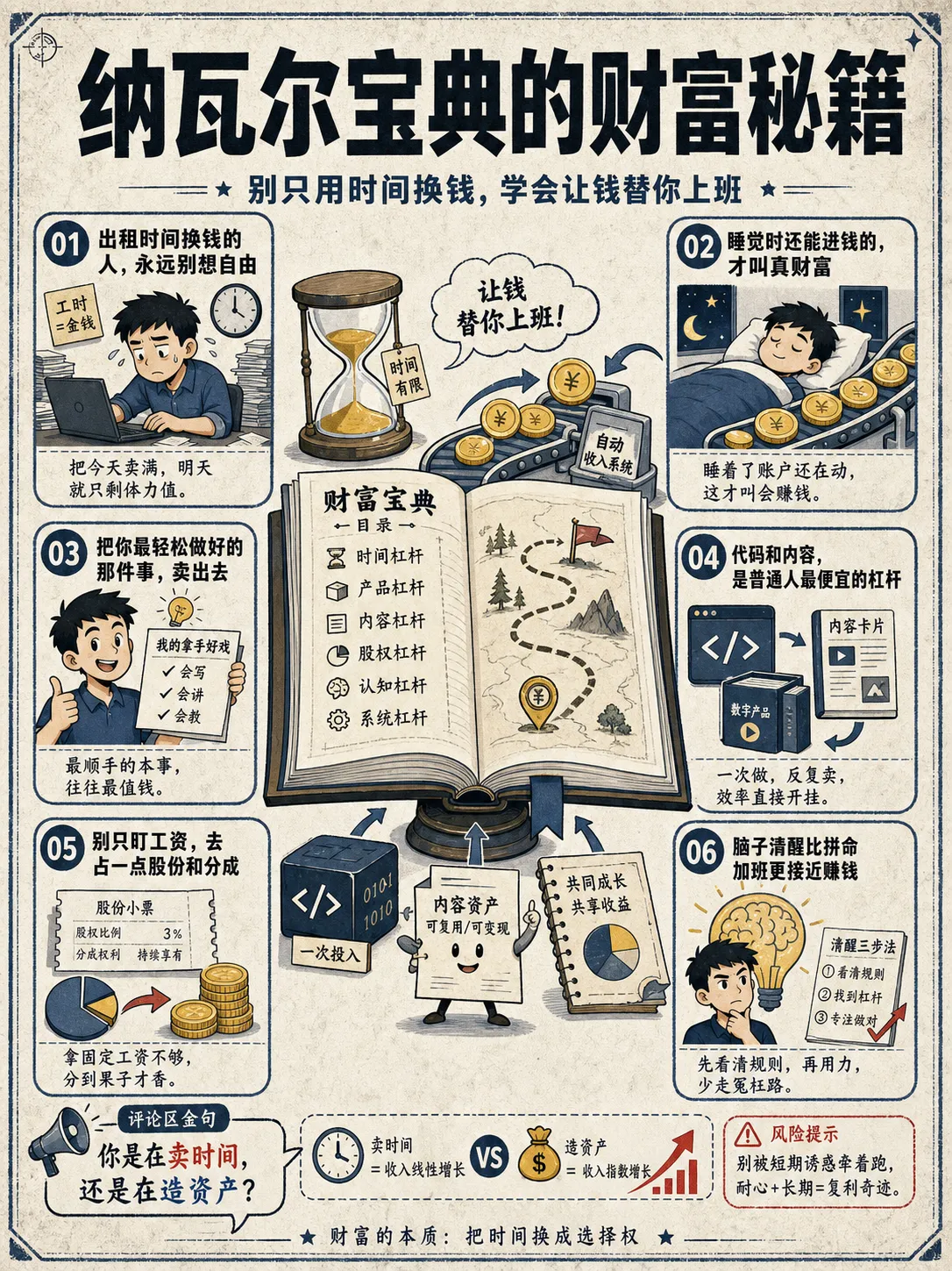 轻松掌握《纳瓦尔宝典》的财富秘籍💰