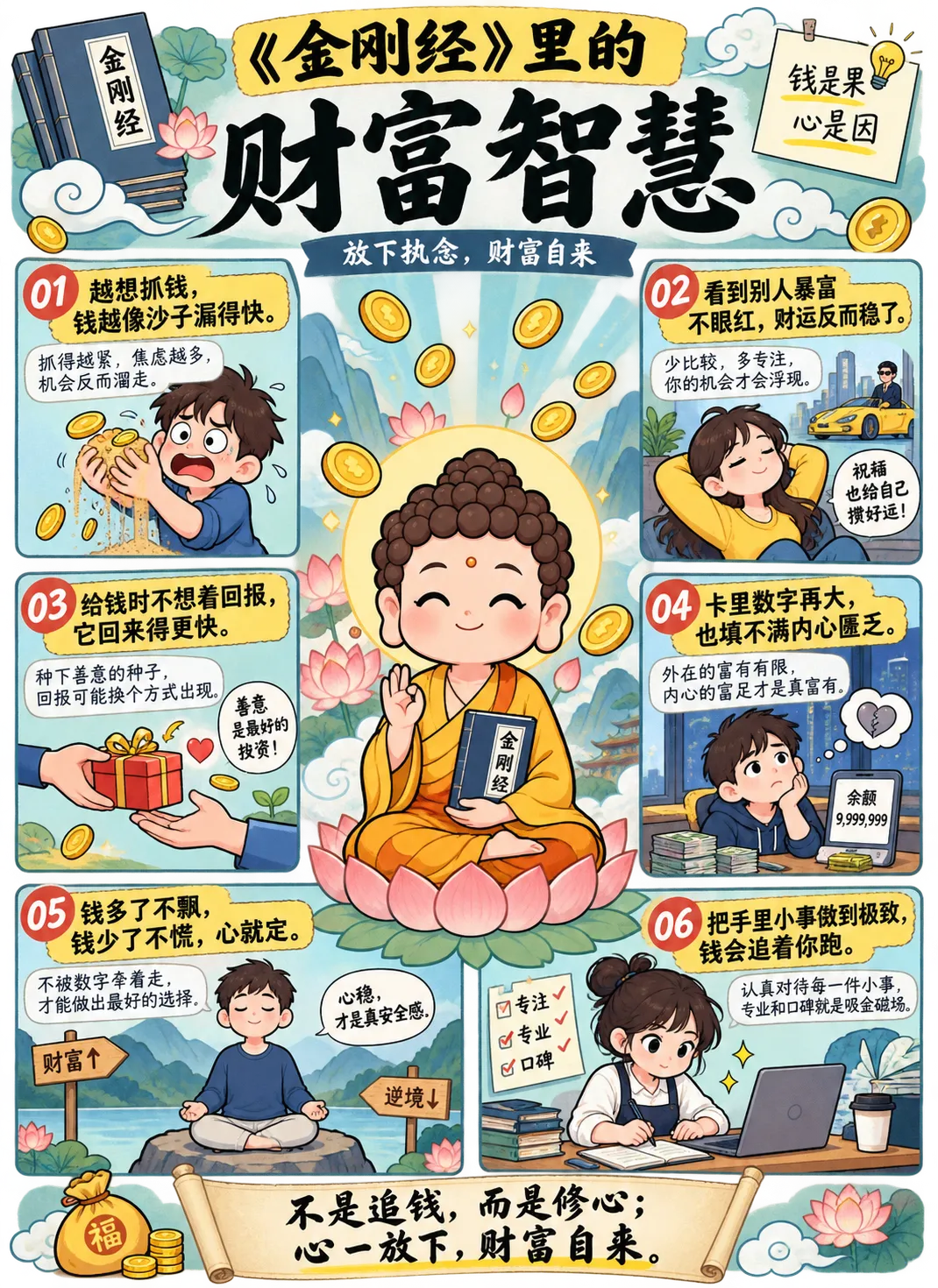《金刚经》里的财富智慧💰
