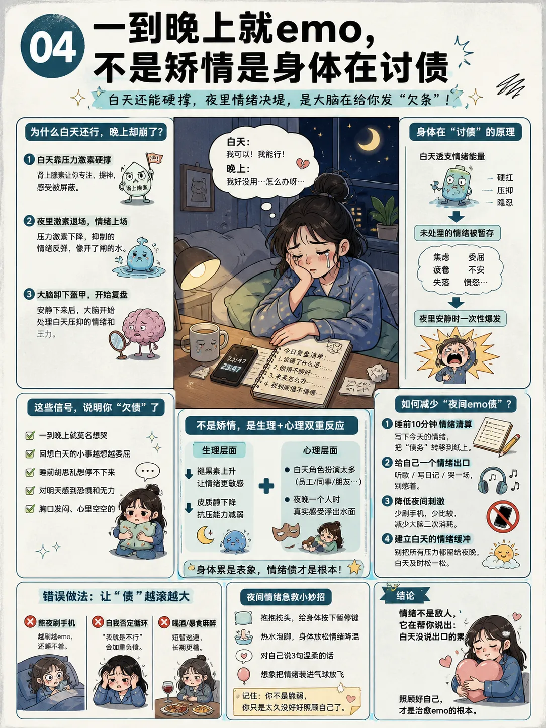 上班没事下班崩溃:什么是延迟性情绪反应?
