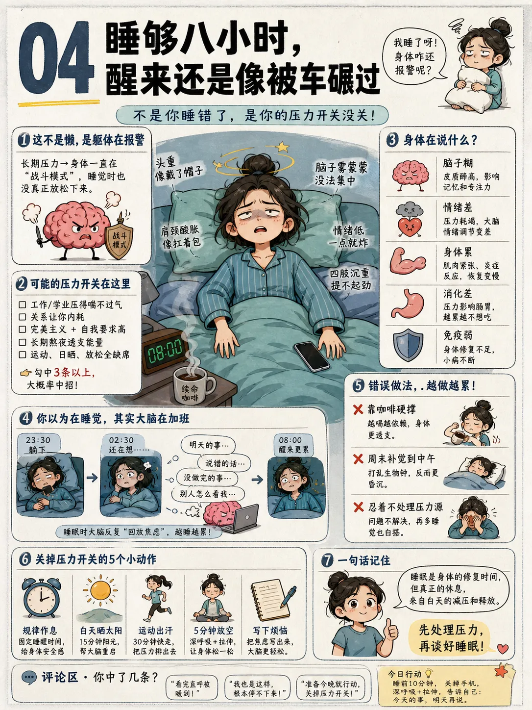 7天情绪躯体化观察：找到你的压力开关🌿
