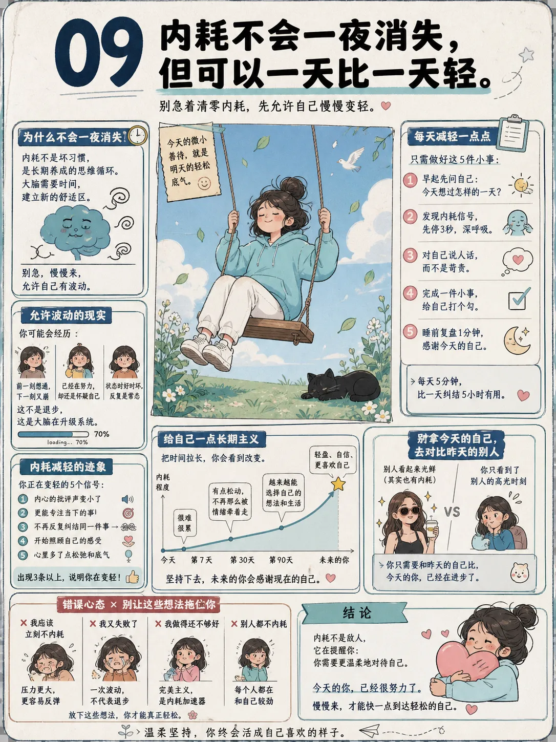 一个容易内耗的人怎么慢慢把自己养回来🌱