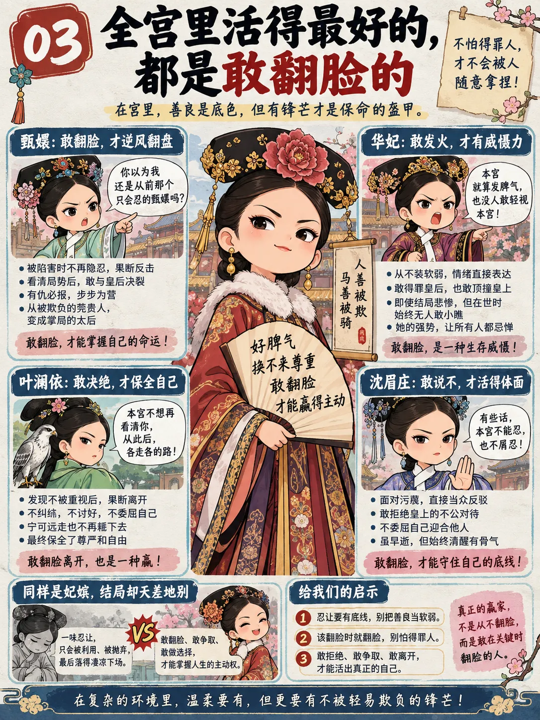 《甄嬛传》早教过：忍气吞声的从来不是赢家