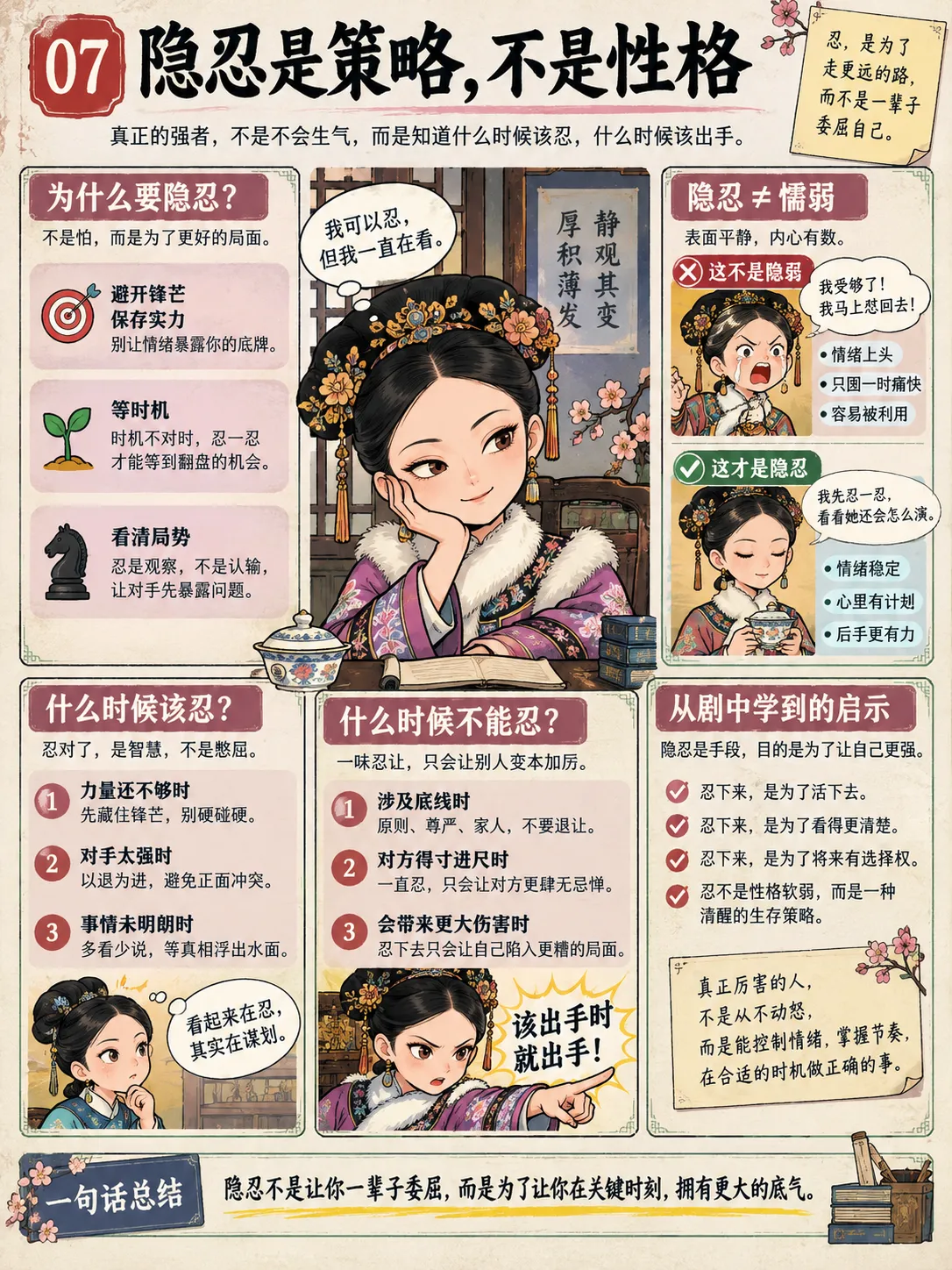 《甄嬛传》早教过：忍气吞声的从来不是赢家