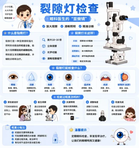 🔍眼科检查必看｜裂隙灯检查到底是在查什么？👀✨-沐光橙香