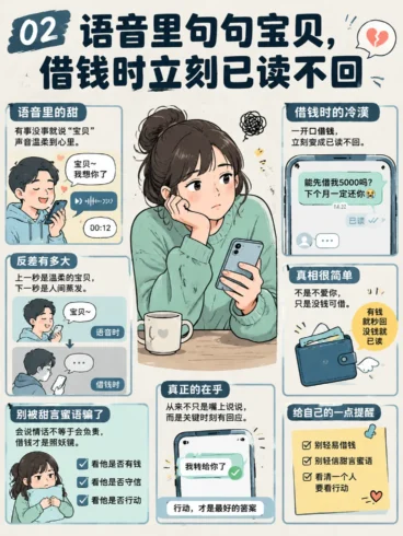 屏幕那头的暧昧最廉价，卡里的余额才诚实-沐光橙香