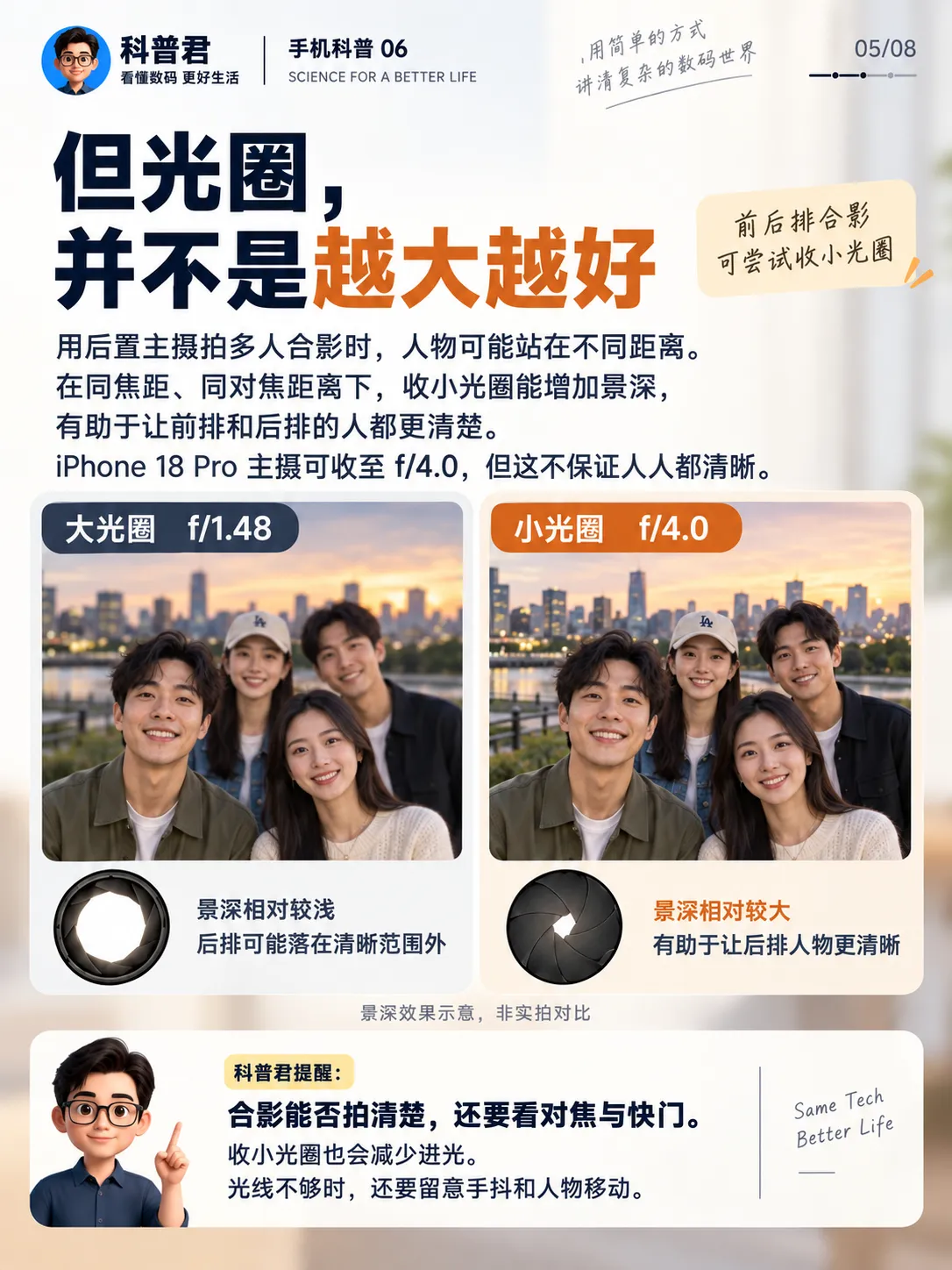 iPhone能调光圈了,到底有啥用?