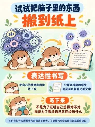 感觉最近很不顺？先把这些写下来-沐光橙香