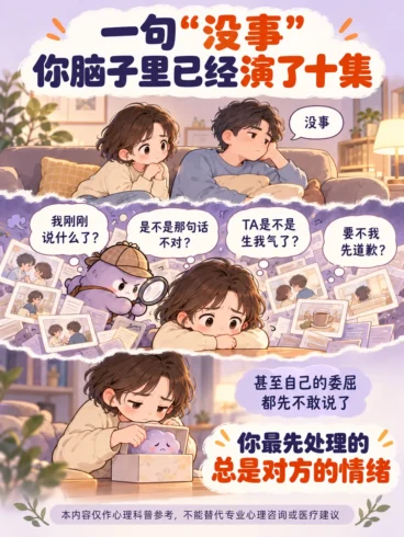 为什么别人一不高兴，你就觉得是自己的错-沐光橙香