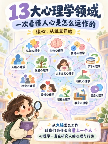 心理学不是读心术，那它研究什么-沐光橙香
