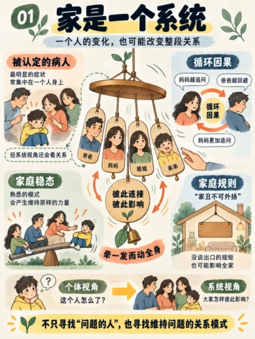 家里出问题，不一定是某人的错-沐光橙香