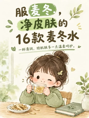 服麦冬，净皮肤的16款麦冬水-沐光橙香